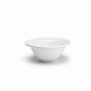 Melamin Ruffle Dipschale 12,7 cm, weiß Q Squared 