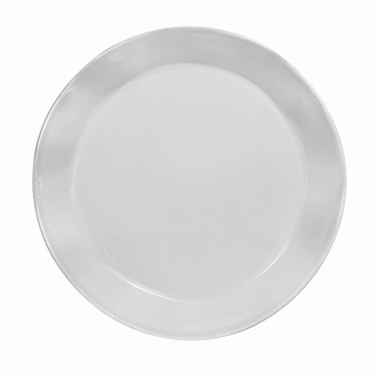 Melamin Ruffle Round Pizzateller 33 cm, weiß Q Squared 
