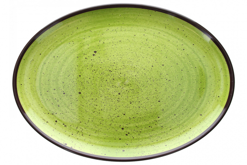 Platte  35,5x25,5cm Show Plate Colourful Melamine Verde Tognana 