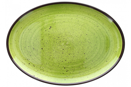 Platte 48x34 cm Show Plate Colourful Melamine Verde Tognana 