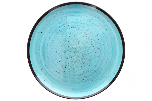 Pizzateller 30cm Show Plate Colourful Melamine Blu Tognana Tognana Restbestand 18 Stück 