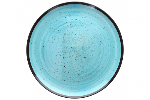Platte 45 cm Show Plate Colourful Melamine Blu Tognana 