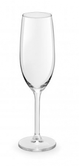 Sektglas 210 ml Catering ab 1000 Stück Druck 1-farbig Eichstrich 0,1l