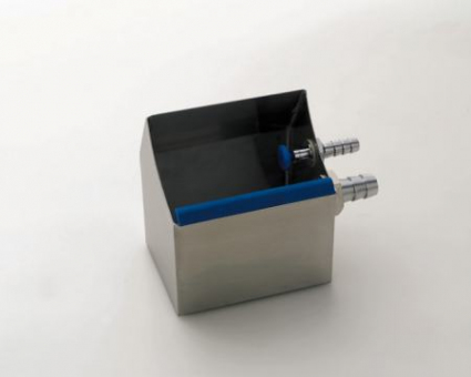 Standpüle Modell 11a für 2 Portionierer, mit Wasserdurchlauf Stöckel 