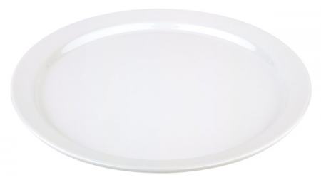 Teller Pure flach weiß von APS ø 31 cm