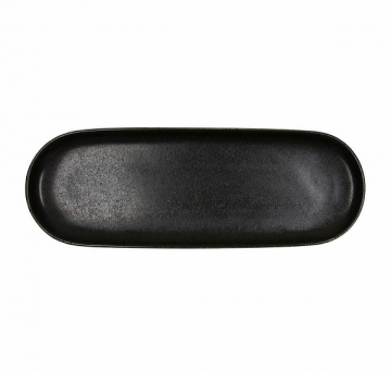 Platte rechteckig 38 x13 cm Rust bronzefarben Tognana 