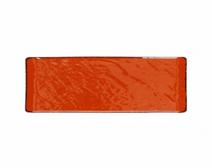 Platte 30x10cm Vulcania Veggie arancio Tognana 