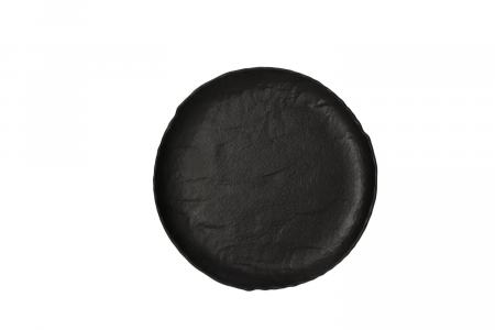 Dessertteller flach 21 cm Vulcania schwarz Tognana ab 180 Stück