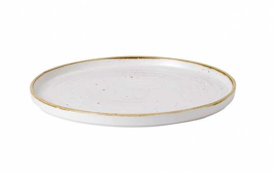 Churchill STONECAST Cheffs Walled Plate Barley White Platte Porzellan 26 cm weiß 