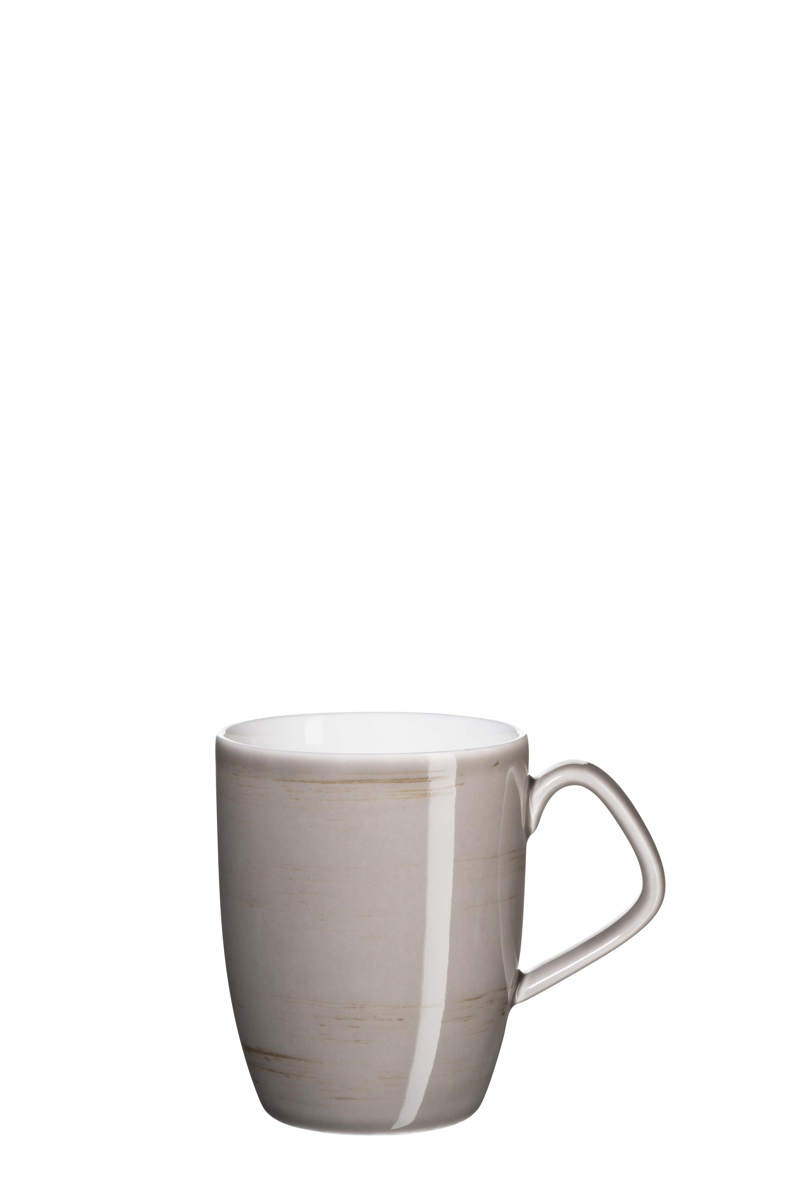 Kaffeebecher 37,5 cl beige Porzellan Derby Mäser | Gastronomie-Kaufhaus